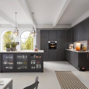 Küchenplaner, 3D, dunkel, Küche
